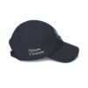 Embroidered NC Monogram Baseball Cap (white thread designs)