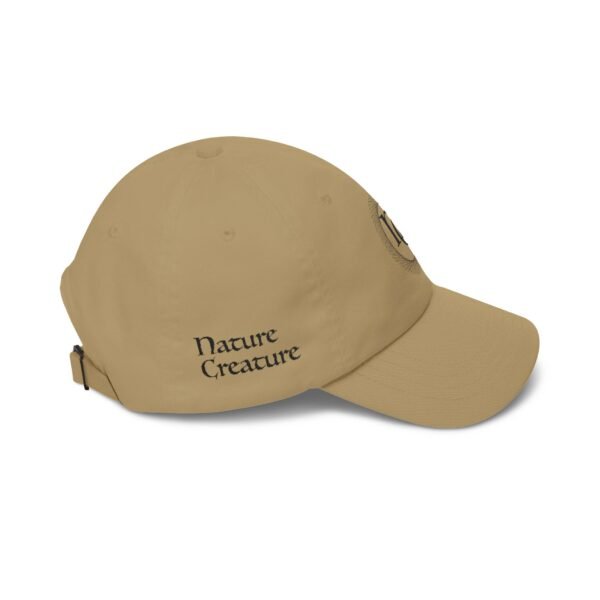 Embroidered NC Monogram Baseball Cap (black thread designs)