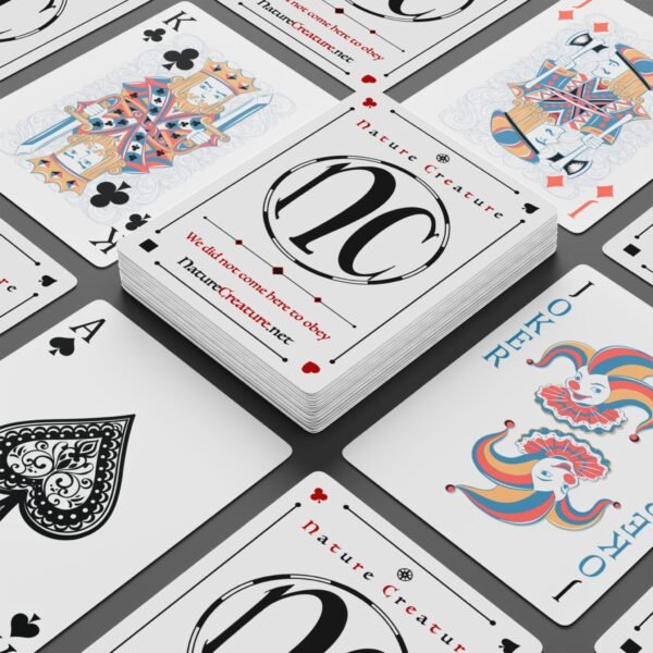 Poker Chip Logo Playing Cards