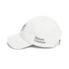 Embroidered NC Monogram Baseball Cap (black thread designs)