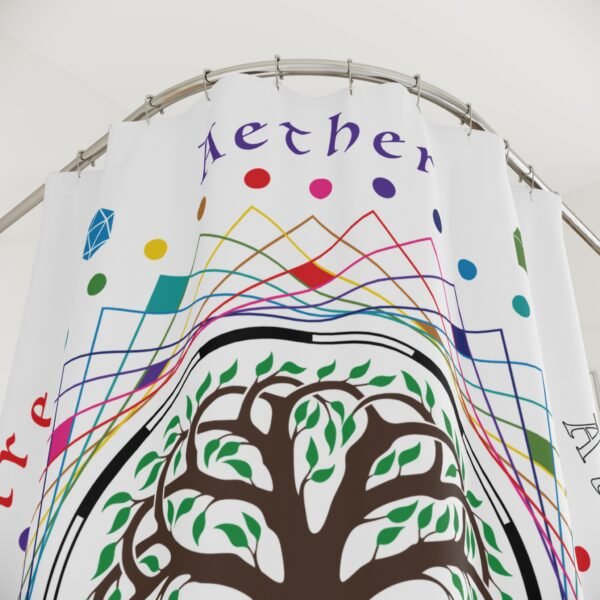 12900337518483809411_2048.jpeg Nature Creature Symbol Shower Curtain