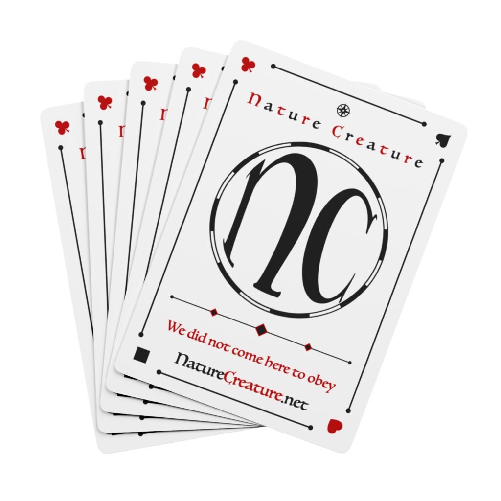 Poker Chip Logo Playing Cards