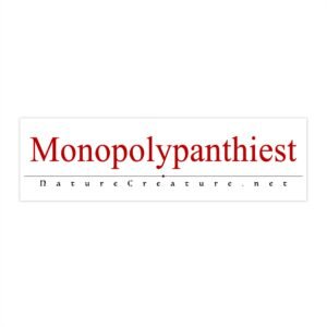 Monopolypanthiest Vinyl Bumper Sticker