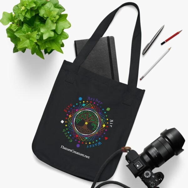 Flow & Drift Canvas Tote Bag