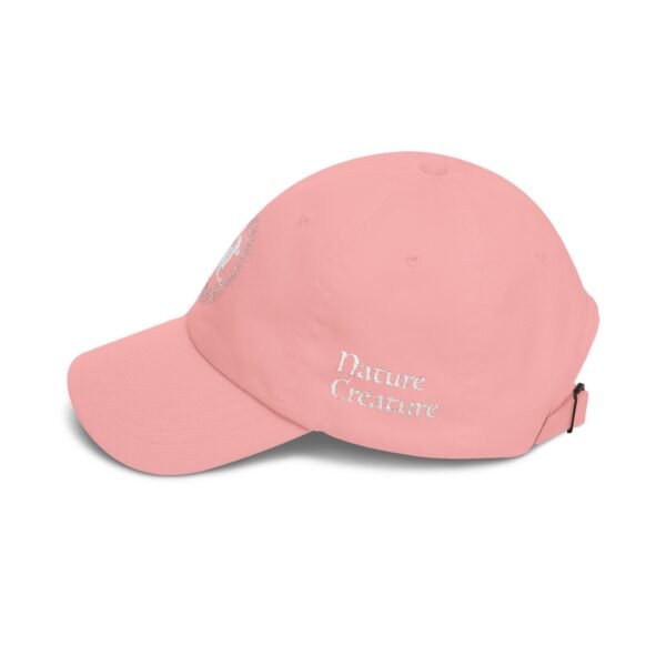 Embroidered NC Monogram Baseball Cap (white thread designs)