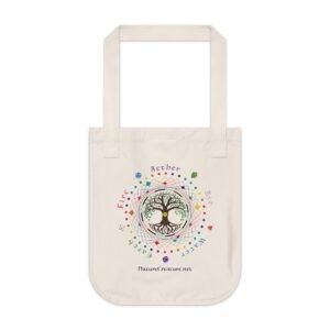 Flow & Drift Canvas Tote Bag