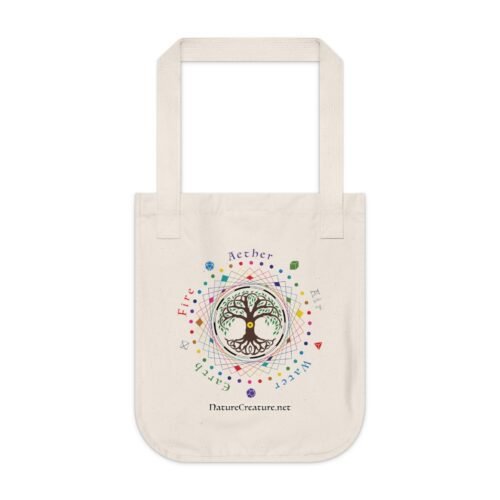 Flow & Drift Canvas Tote Bag