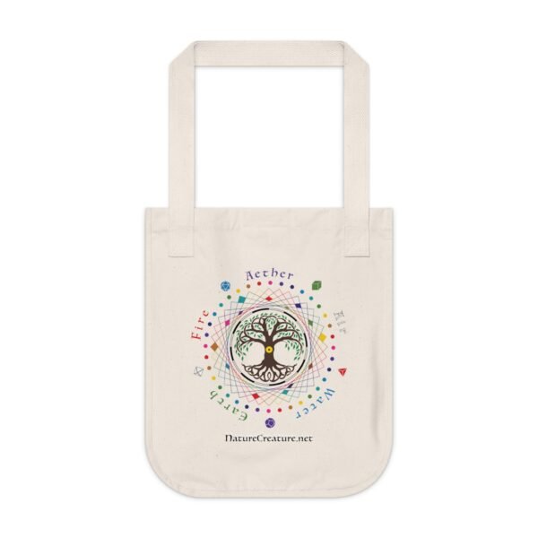 Flow & Drift Canvas Tote Bag
