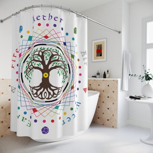 15410393540493520953_2048.jpeg Nature Creature Symbol Shower Curtain