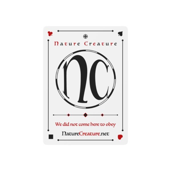 Poker Chip Logo Playing Cards