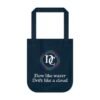 Flow & Drift Canvas Tote Bag