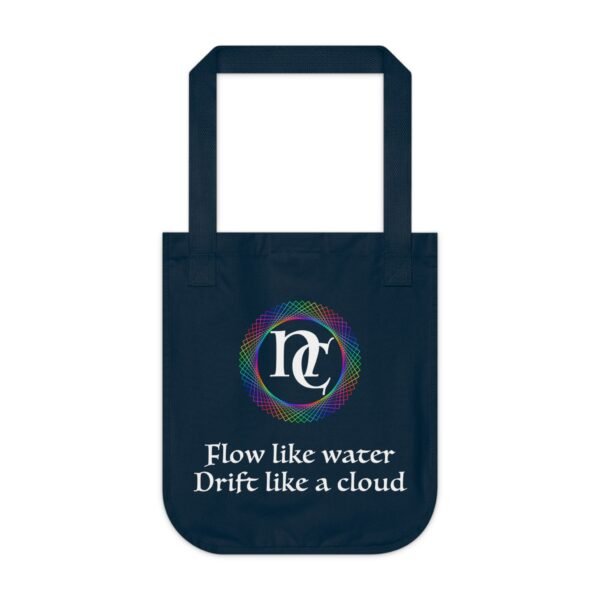 Flow & Drift Canvas Tote Bag