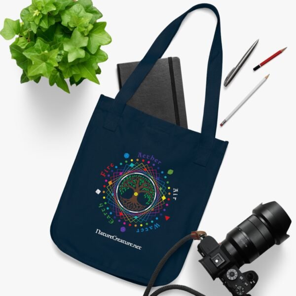 Flow & Drift Canvas Tote Bag