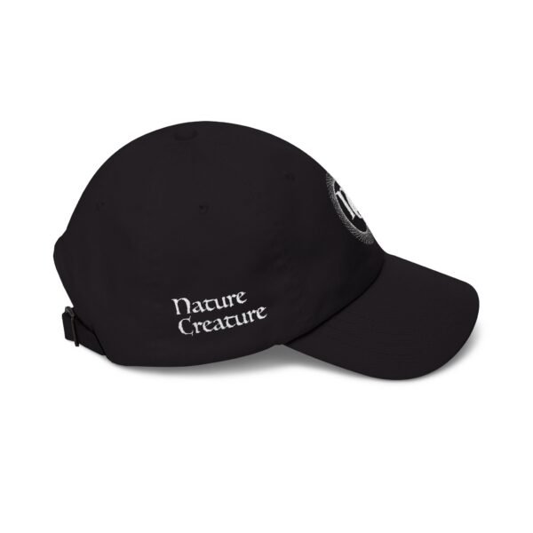 Embroidered NC Monogram Baseball Cap (white thread designs)