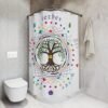17751129968643458478_2048.jpeg Nature Creature Symbol Shower Curtain