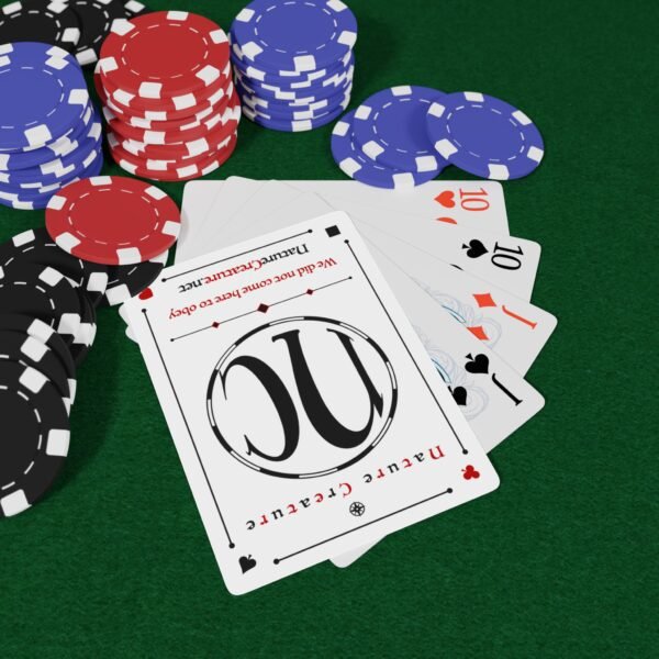 Poker Chip Logo Playing Cards