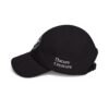 Embroidered NC Monogram Baseball Cap (white thread designs)