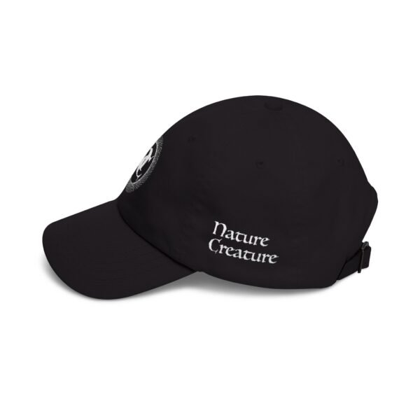 Embroidered NC Monogram Baseball Cap (white thread designs)