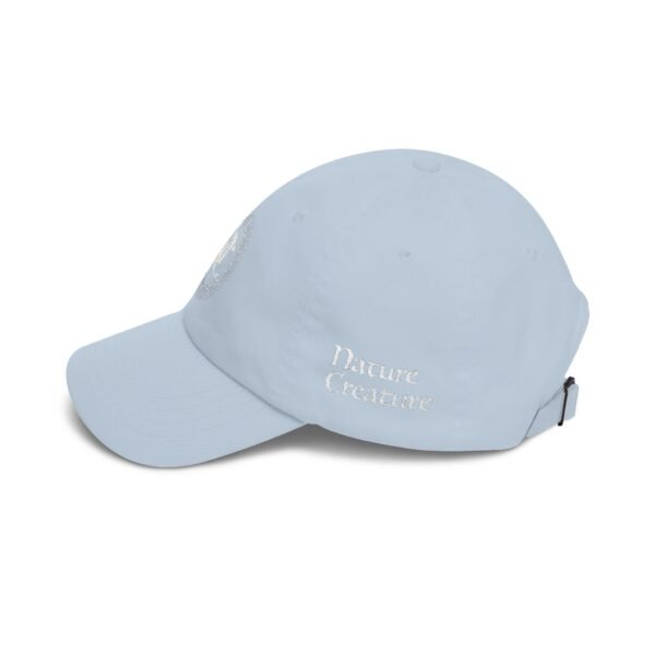 Embroidered NC Monogram Baseball Cap (white thread designs)