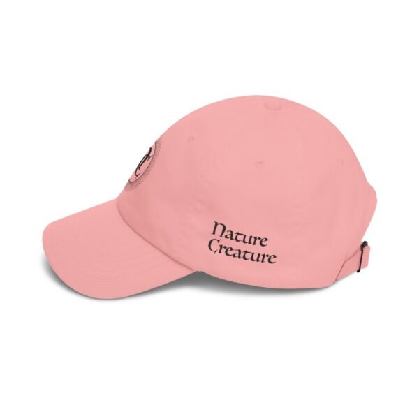 Embroidered NC Monogram Baseball Cap (black thread designs)