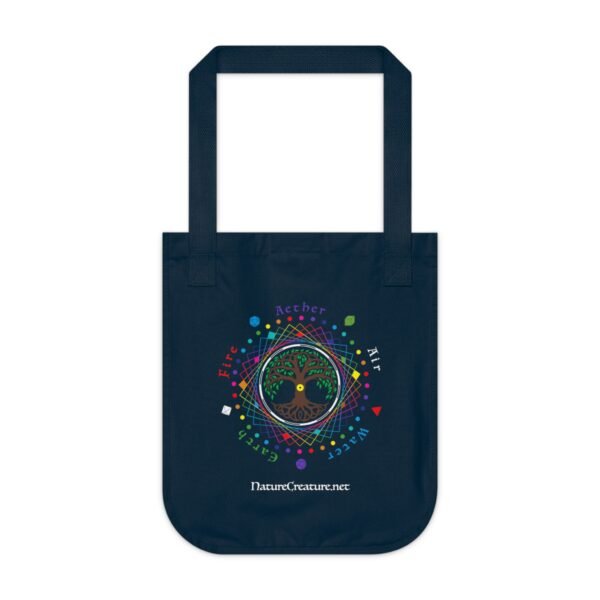 Flow & Drift Canvas Tote Bag