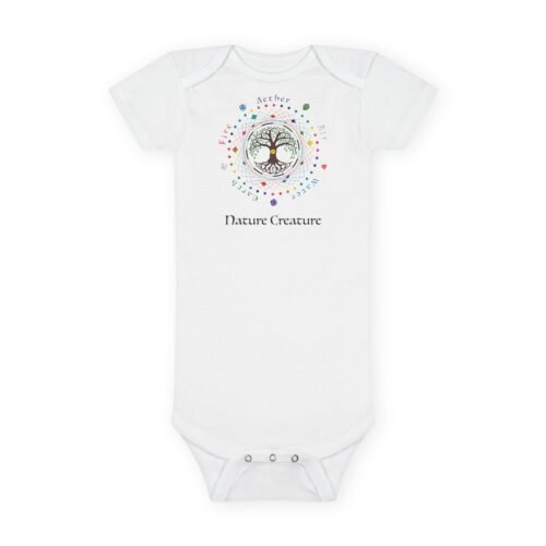 3791462146488412789_2048.jpeg Tree of Life logo organic Onesie® Baby Bodysuit