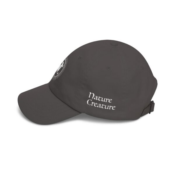 Embroidered NC Monogram Baseball Cap (white thread designs)