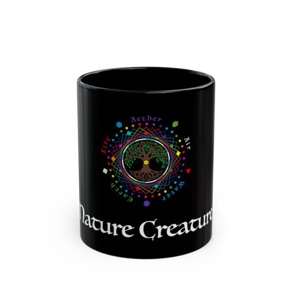 Tree of Life Black Mug, 11oz or 15oz