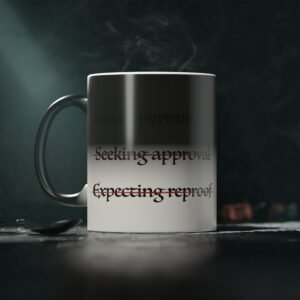No Obey Poker Chip Magic Mug, 11oz.
