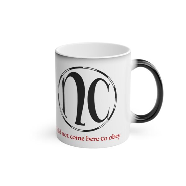 No Obey Poker Chip Magic Mug, 11oz.
