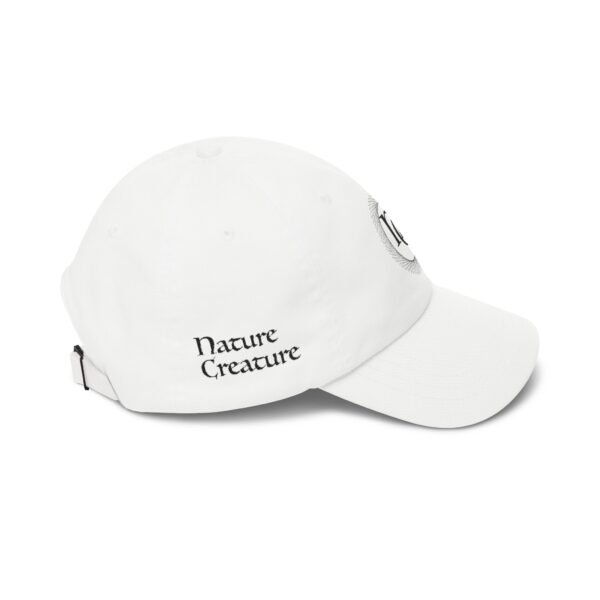 Embroidered NC Monogram Baseball Cap (black thread designs)
