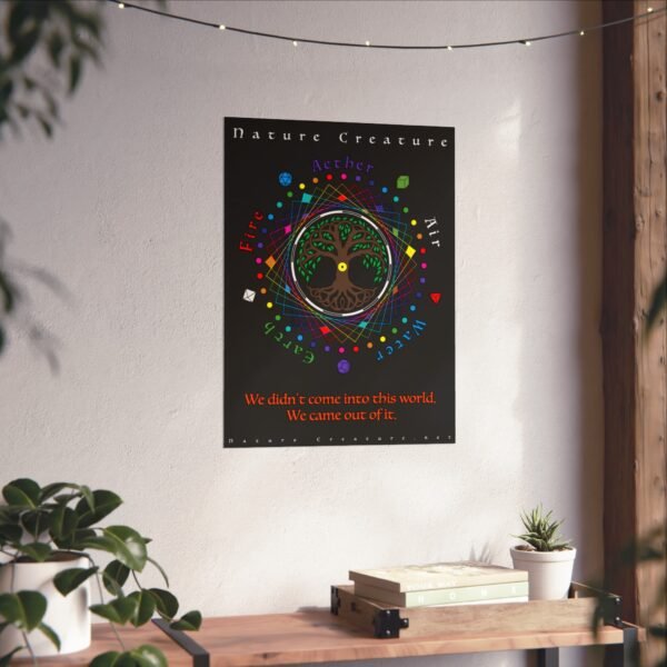 18"x24" Tree of Life Nature Creature Poster