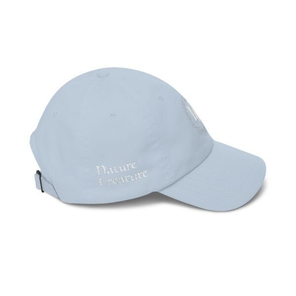 Embroidered NC Monogram Baseball Cap (white thread designs)