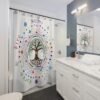 8016865729772650213_2048.jpeg Nature Creature Symbol Shower Curtain