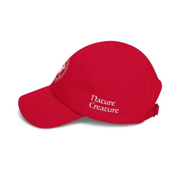 Embroidered NC Monogram Baseball Cap (white thread designs)
