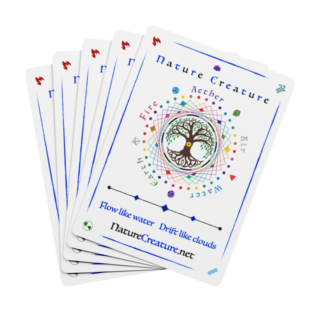 Tree Logo Playing Cards