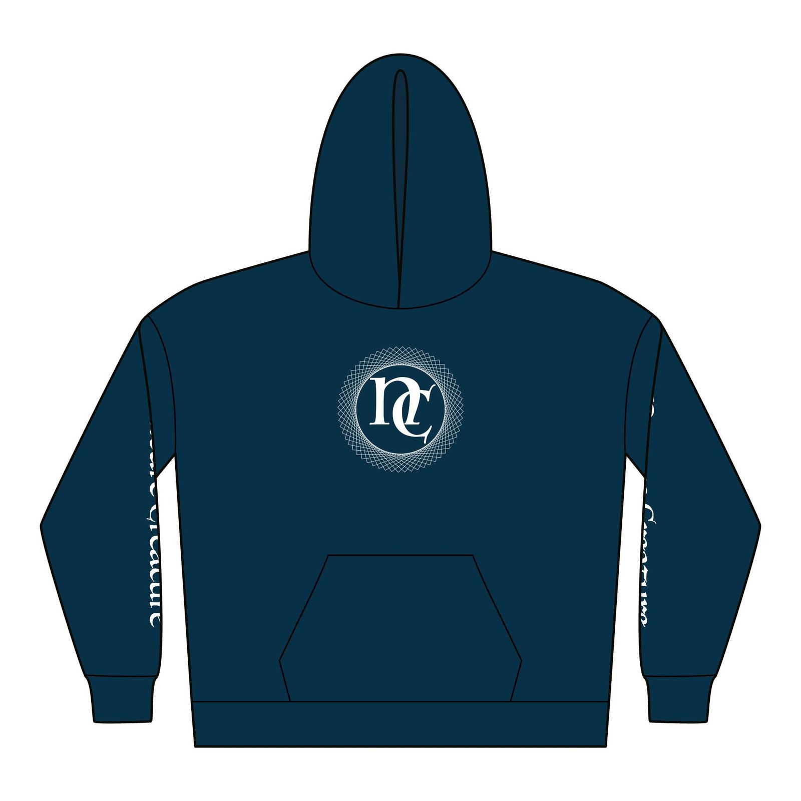 NC Monogram & Tree of Life Hoodie - Image 7