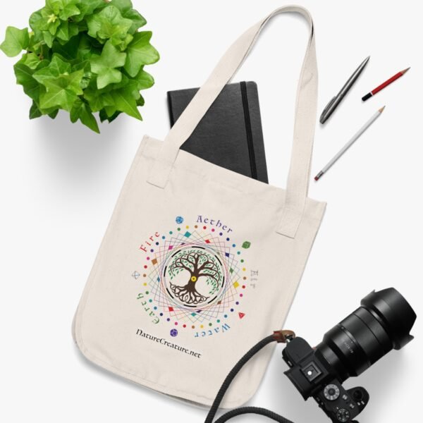 Flow & Drift Canvas Tote Bag