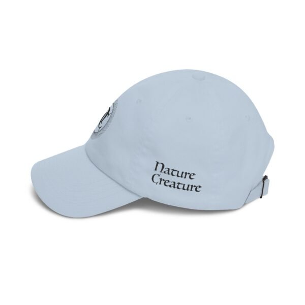 Embroidered NC Monogram Baseball Cap (black thread designs)