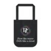 Flow & Drift Canvas Tote Bag