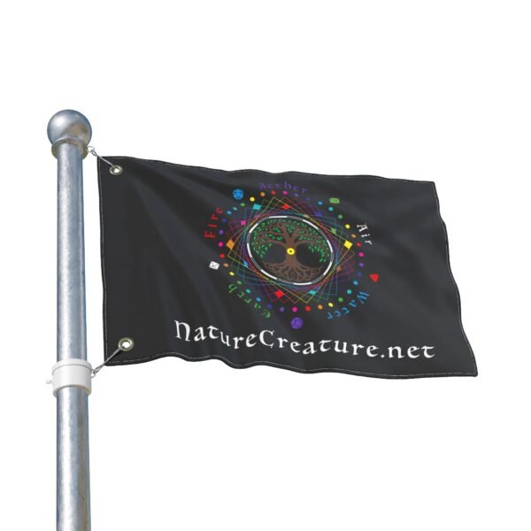 Nature Creature Double-Sided Flag