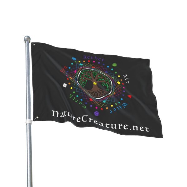 Nature Creature Double-Sided Flag