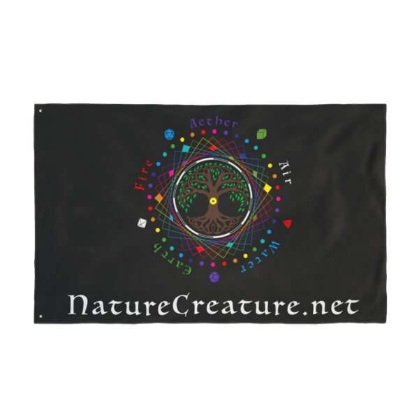 Nature Creature Double-Sided Flag