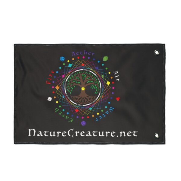 Nature Creature Double-Sided Flag