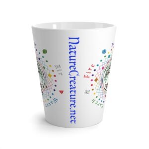 Tree logo Latte Mug