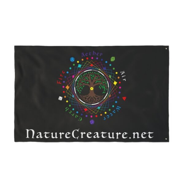 Nature Creature Double-Sided Flag