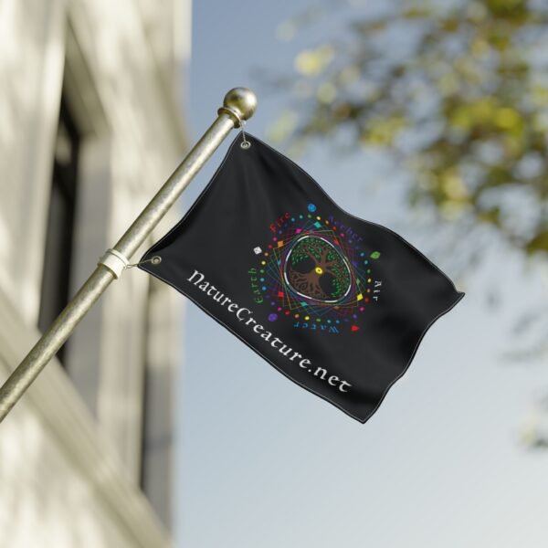 Nature Creature Double-Sided Flag