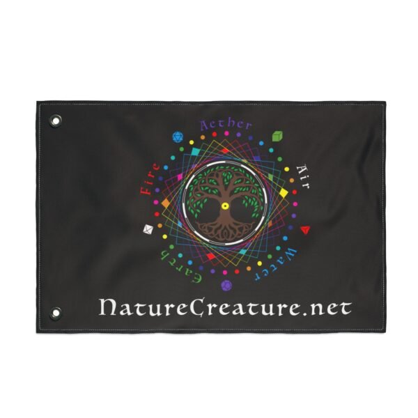 Nature Creature Double-Sided Flag