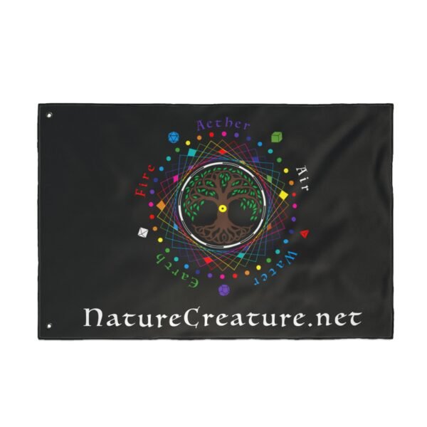 Nature Creature Double-Sided Flag