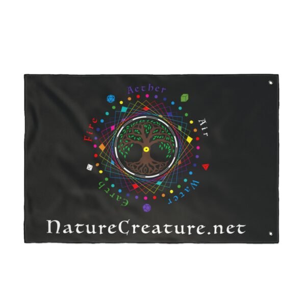 Nature Creature Double-Sided Flag